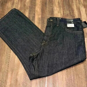 J Ferrar‎ Relaxed Straight Blue Jeans Mens 42x30